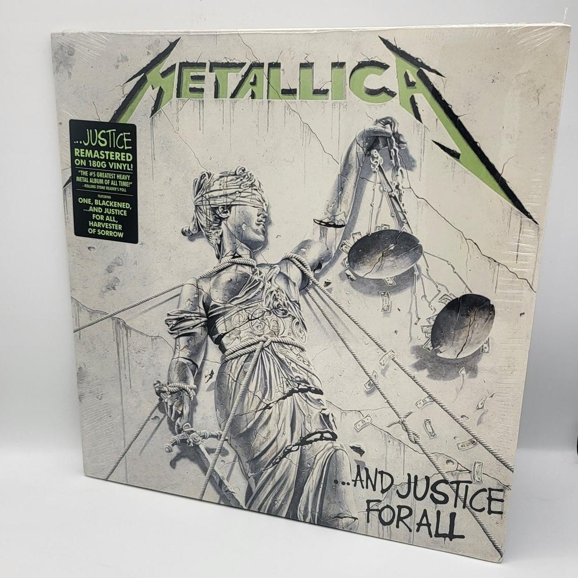 Bundle 4 Vinili Metallica - Kill 'Em All, Ride The Lighting ,  And Justice For All, Black Album