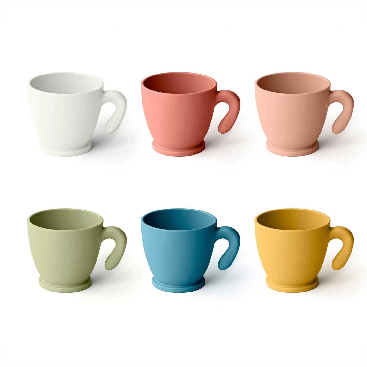 Guzzini - Pop Chef Line Set 6 Tazzine Caffè Multicolor