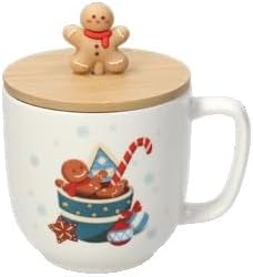 Tognana - Mug Con Coperchio in Bamboo Natale