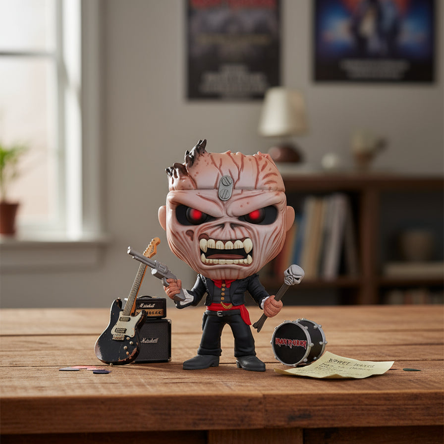 Funko Pop! - History Of Rock Iron Maiden Skeleton Eddie  #251