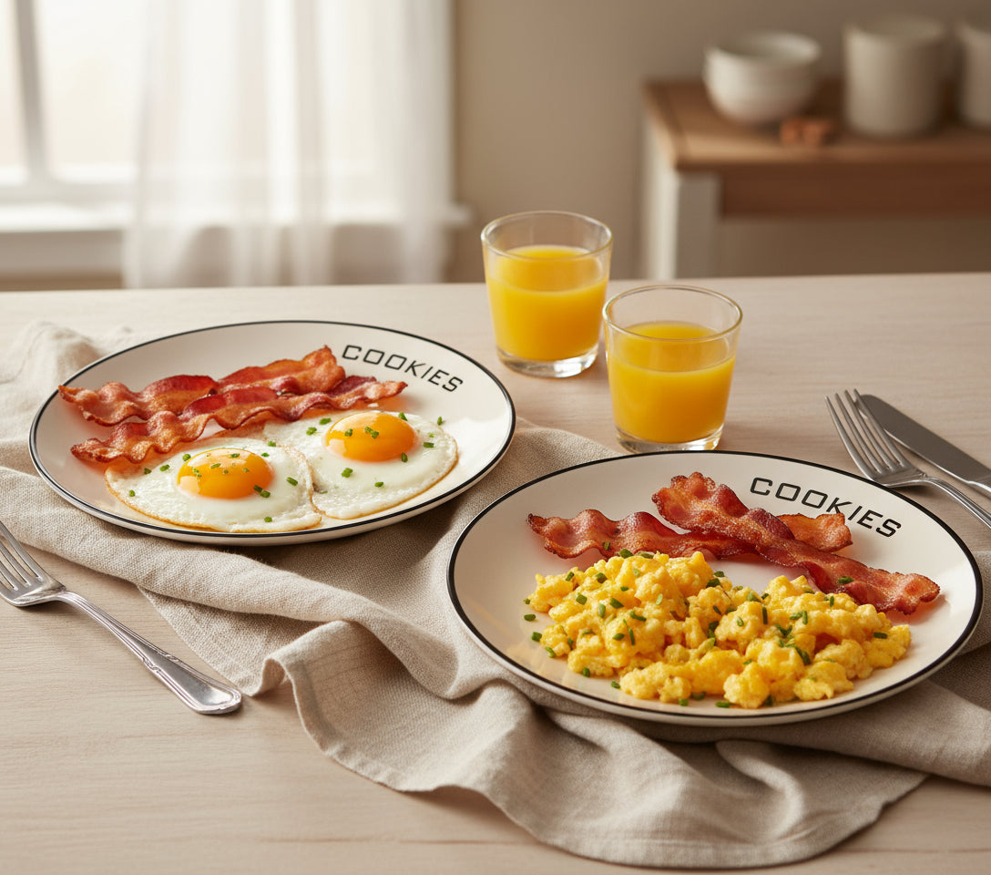 Evviva - Set 2 Piattini Colazione