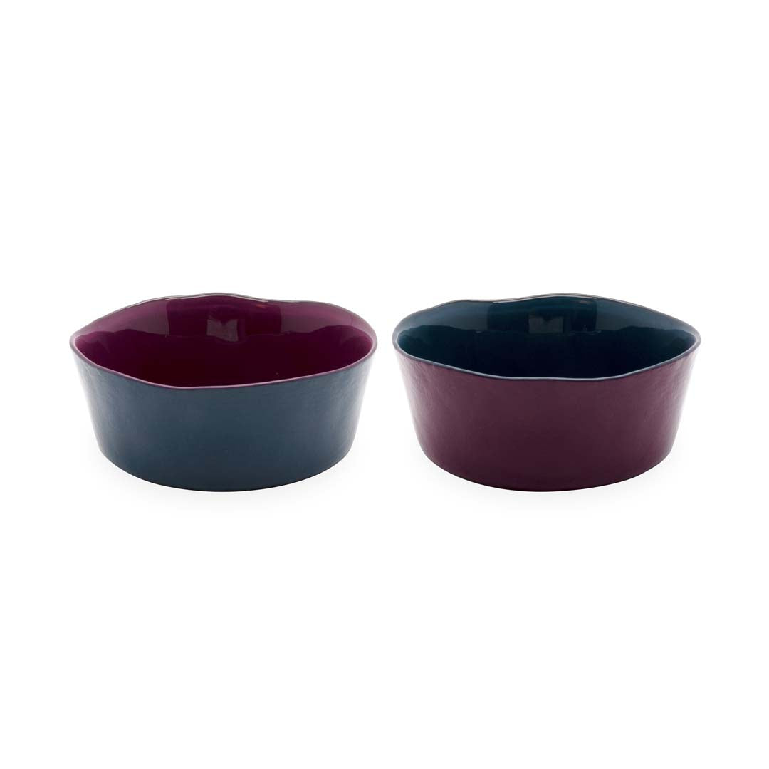 WD Lifestyle - Balat Line Set 2 Coppette in Vetro Colorato - WD740BO