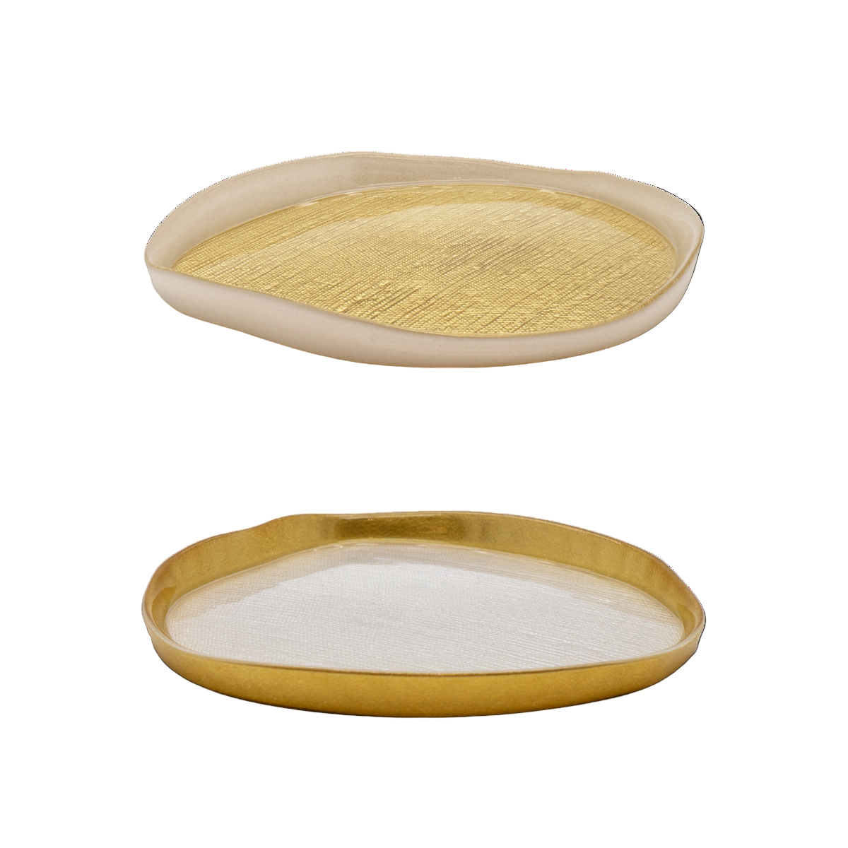 WD Lifestyle - Set di 2 Piattini  in Vetro