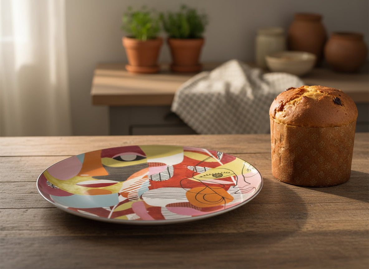 Henriette - Piatto Torta  Linea Sketch - D17694