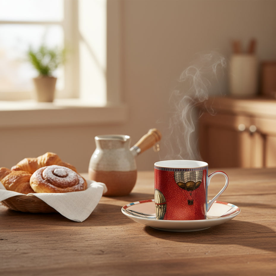 Henriette - Set 2 Tazzine Caffè Linea Festival - D18669