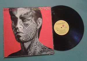 THE ROLLING STONES "TATTOO YOU" LP ROLLING STONES 3C 064 64533 ITALY 1981 AA.VV.