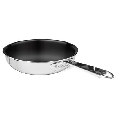 Agnelli - Padella Svasata Alta in Alu-Inox Antiaderente 2ply ALUM011BK28