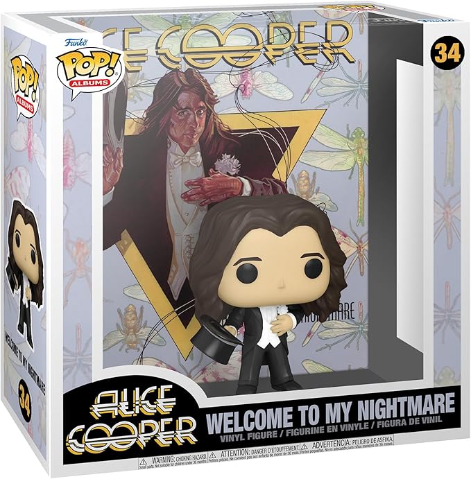 Funko Pop! - Alice Cooper Albums Welcome to my Nightmare #34
