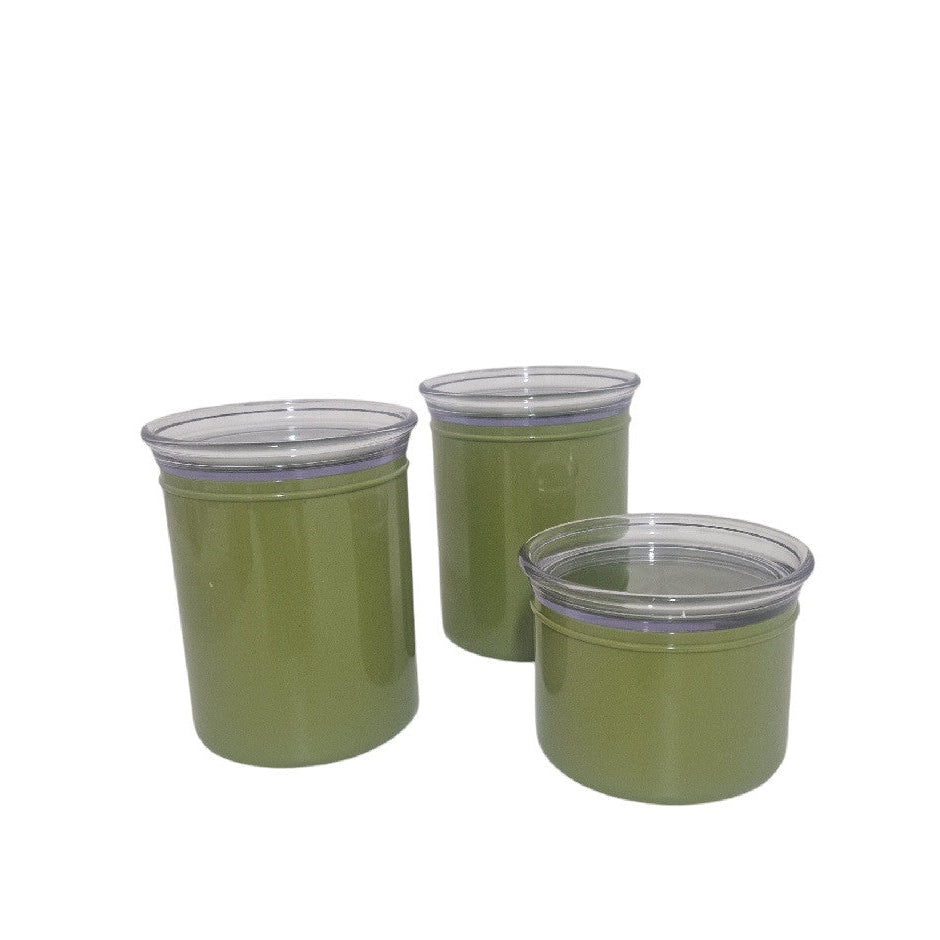 Guzzini - Chef Line Set 3 Barattoli Ermetici Verde
