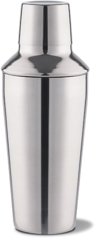 Shaker professionale con filtro integrato in acciaio inox in confezione regalo. Capacità: 0,8 l