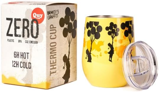 Quy Cup - Mug Termico Banksy's Graffiti