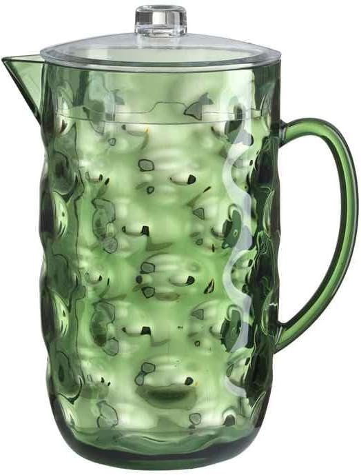 CARAFFA IN METACRILATO, 2700 cc, VERDE