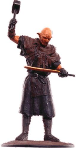 Lord of the Rings Figura di Piombo Il Signore degli Anelli Collection N 71 Orc Blacksmith At Isengard