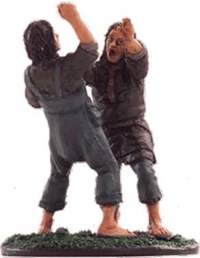 Lord of the Rings Figura di Piombo Il Signore degli Anelli Collection N 57 Smeagol At Gladden Fields