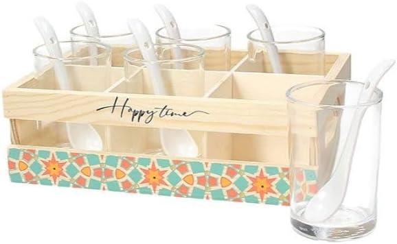 Tognana - Set 6 Bicchieri Aperitivo con Cassetta per Servire