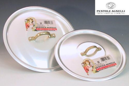 Agnelli - Coperchio Alluminio con Manico in Ottone - Ø 16 cm - FAMO2916