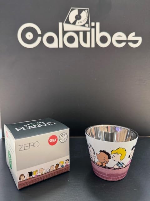 Quy Cup - Tazzina Termica Acciaio Inossidabile Snoopy Muretto