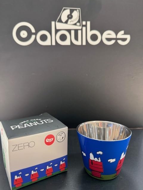 Quy Cup - Tazzina Termica Acciaio Inossidabile Snoopy Cuccia