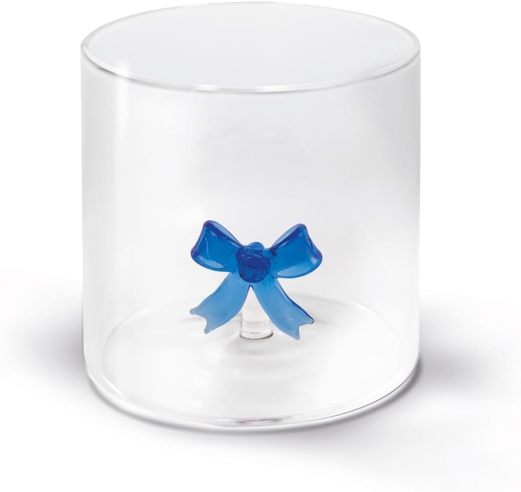 WD Lifestyle - Bicchiere Fiocco Blu