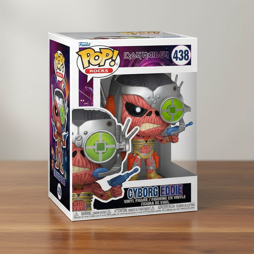 Funko Pop! - Iron Maiden Cyborg Eddie #438
