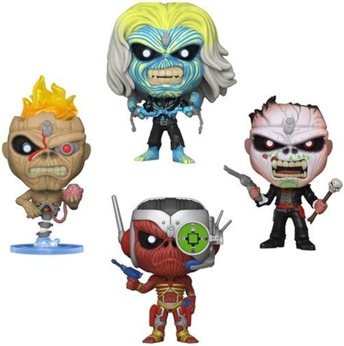 Funko Pop! - Iron Maiden Rocks 4 Pezzi