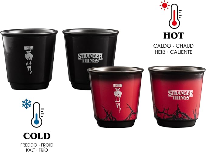 Bialetti - Stranger Things Set 4 Biccherini Caffè