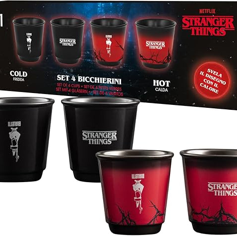 Bialetti - Stranger Things Set 4 Biccherini Caffè
