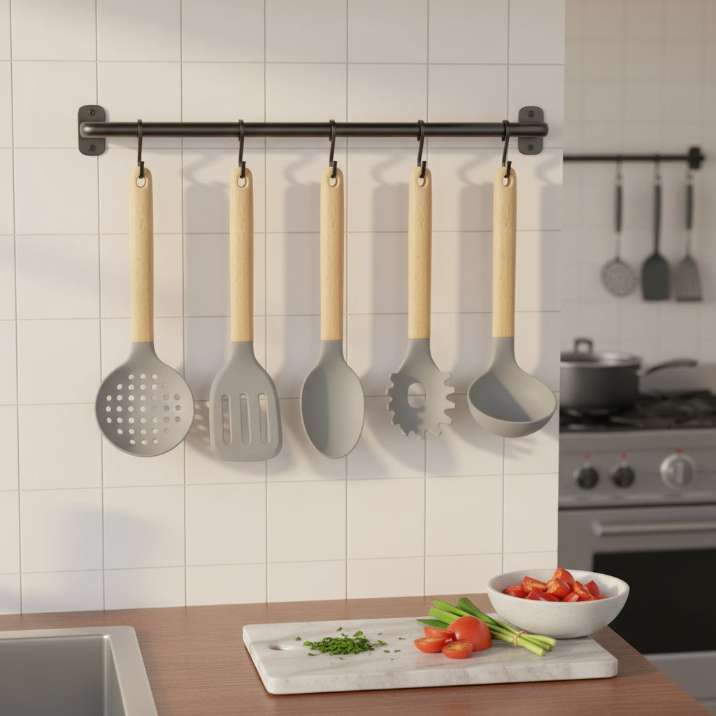 Evviva - Set 5 Utensili da Cucina