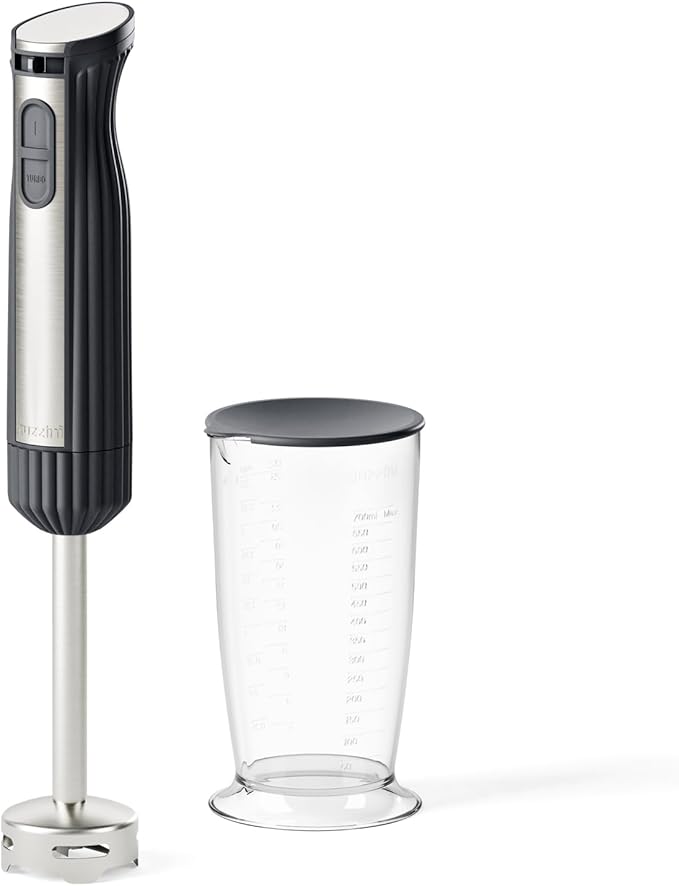Guzzini - Sous Chef Frullatore Immersione C/Bicchiere Antracite
