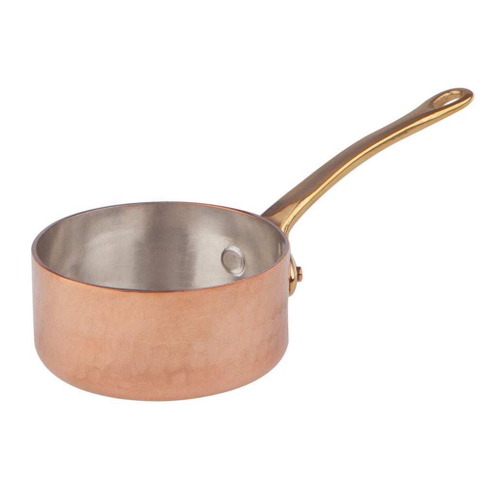 Agnelli - Casseruolino a Servire con Manico - ø 7 cm - Rame - COCU104M07