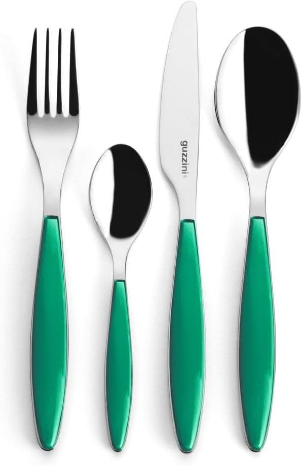 Guzzini - Feeling Set 24 Posate 23000069 Verde