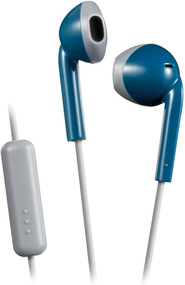 JVC AURICULARES+MICRO HA-F19M-AH (IN-EAR, YES, BLUE COLOR