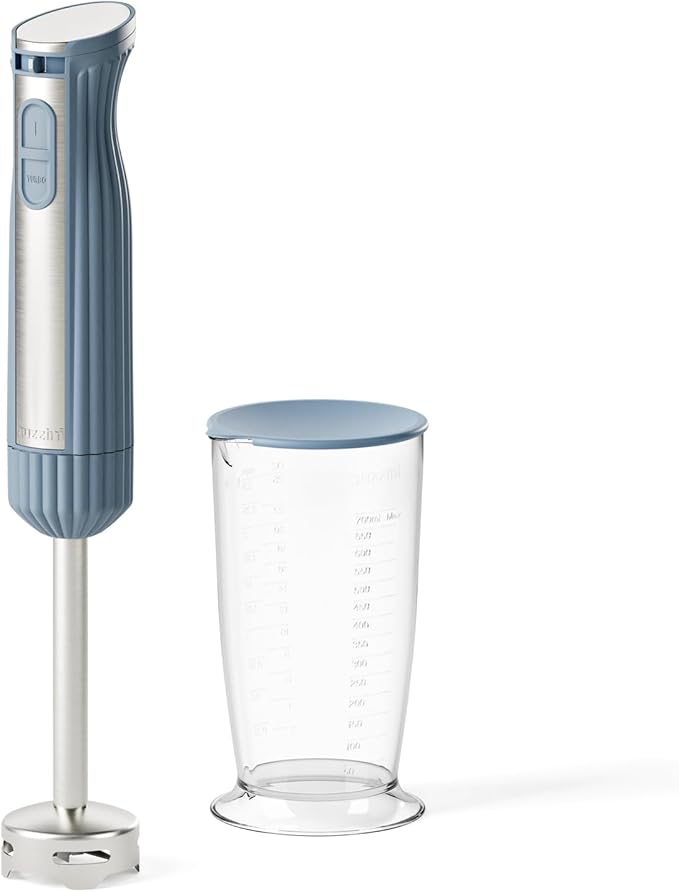 Guzzini - Sous Chef Frullatore Immersione C/Bicchiere Blu Navy
