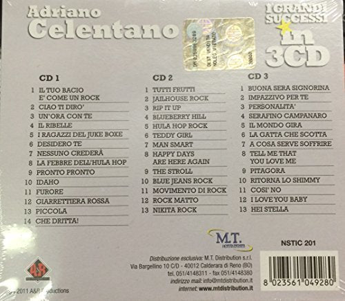 I Grandi Successi [Audio CD] Celentano Adriano