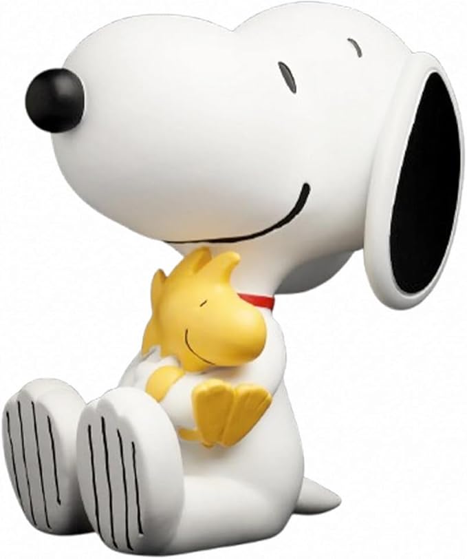 Blogo Design - Snoopy e Woodstock Bianco seduto 29cm