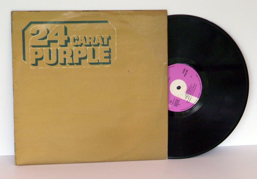 DEEP PURPLE 24 carat purple. First UK pressing 1975, matrix A-3, B-5. On Purple Records [Vinile] Deep Purple