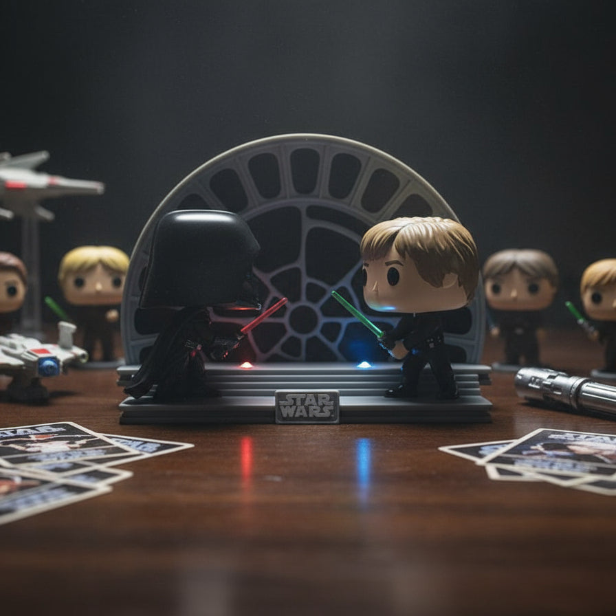Funko Pop! - Star Wars Luke Skywalker Vs Vader #612
