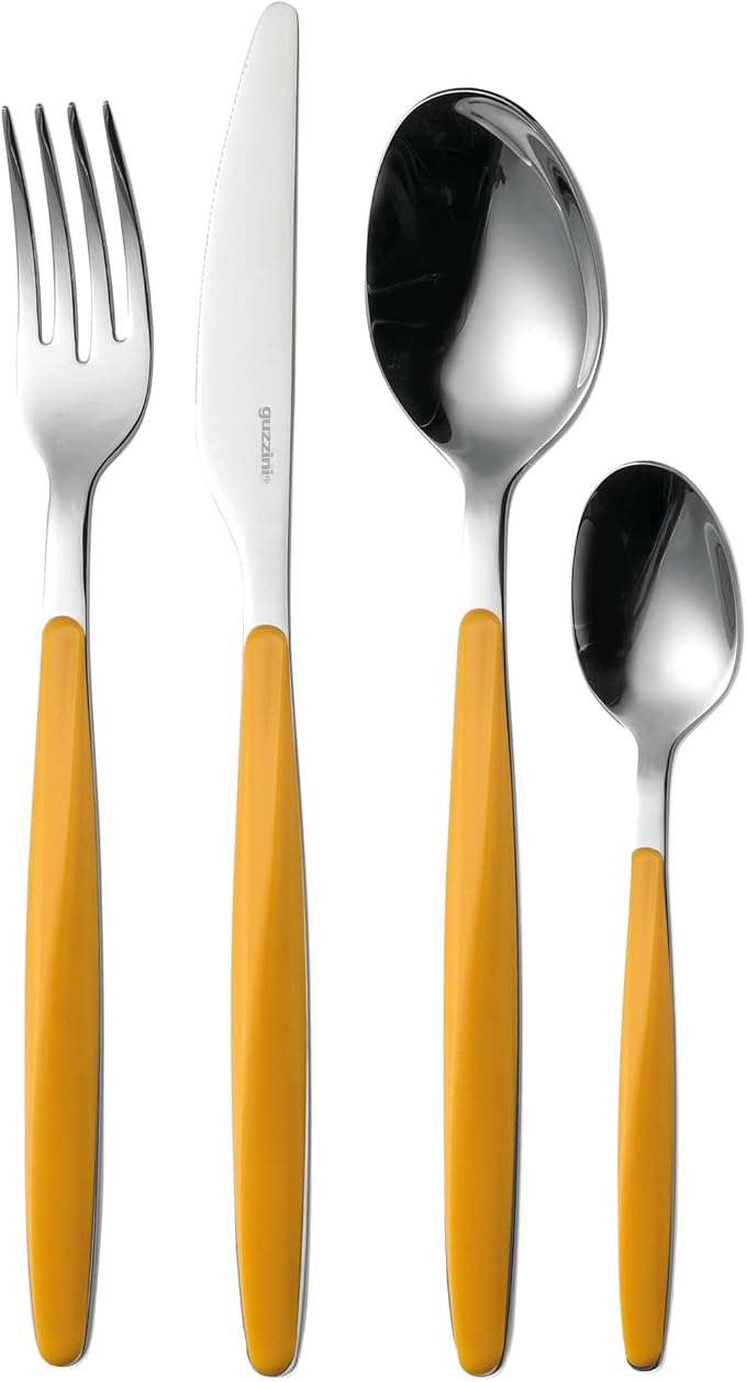Guzzini - My Fusion Set 24 Posate Giallo 110700165
