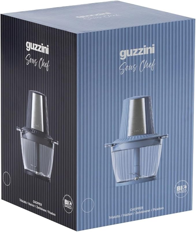 Guzzini - Sous Chef Tritatutto Blu Navy