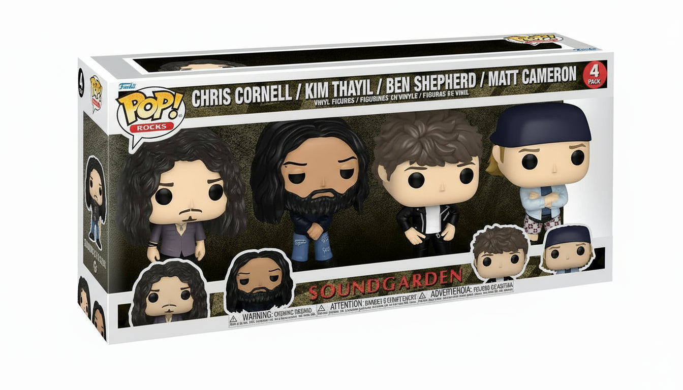 Funko Pop! - Rock Legends Soundgarden 4Pack