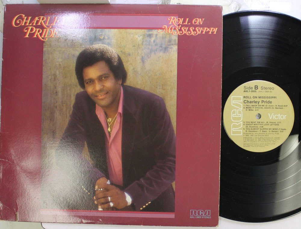 Roll on Mississippi (US, 1981) / Vinyl record [Vinyl-LP] [Vinile] Charley Pride