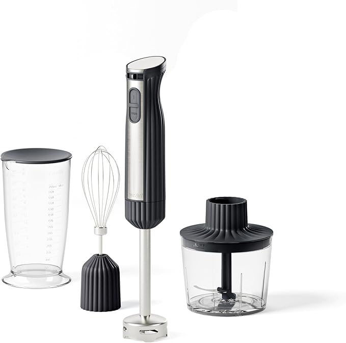 Guzzini - Sous Chef Frullatore Immersione C/Accessori Antracite