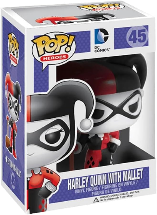 Funko Pop!  Dc Harley Quinn With Mallet #45