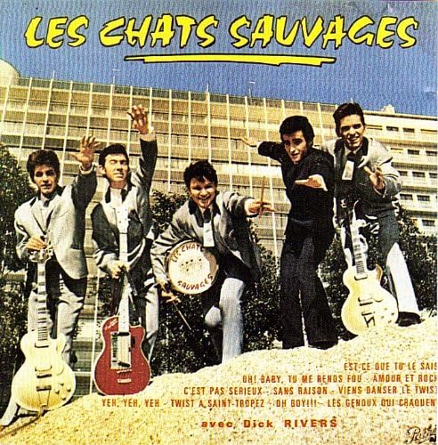 Avec Dick Rivers] Les Chats Sauvages lp