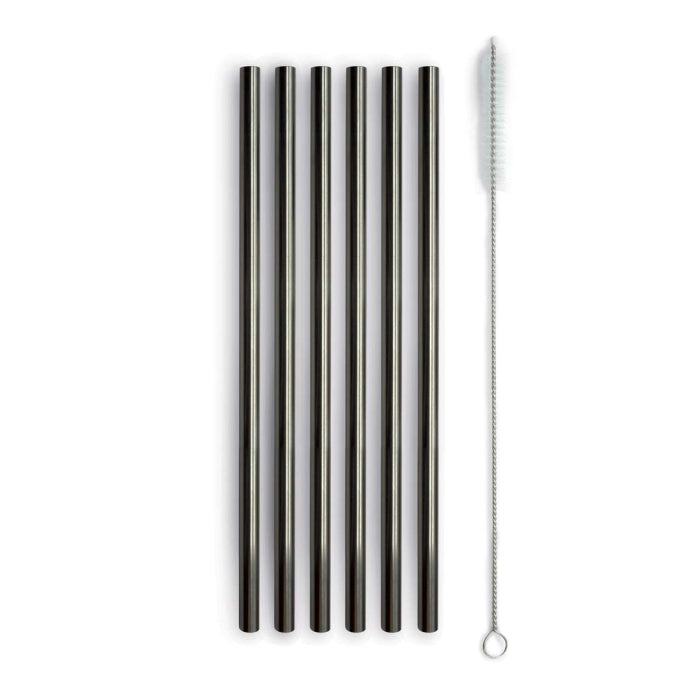 WD Lifestyle - Set 6 Cannucce in Acciao Riutilizzabili