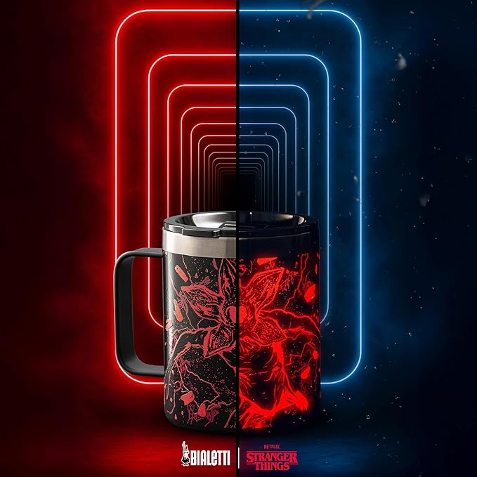 Bialetti - Stranger Things Mug Termico con Manico