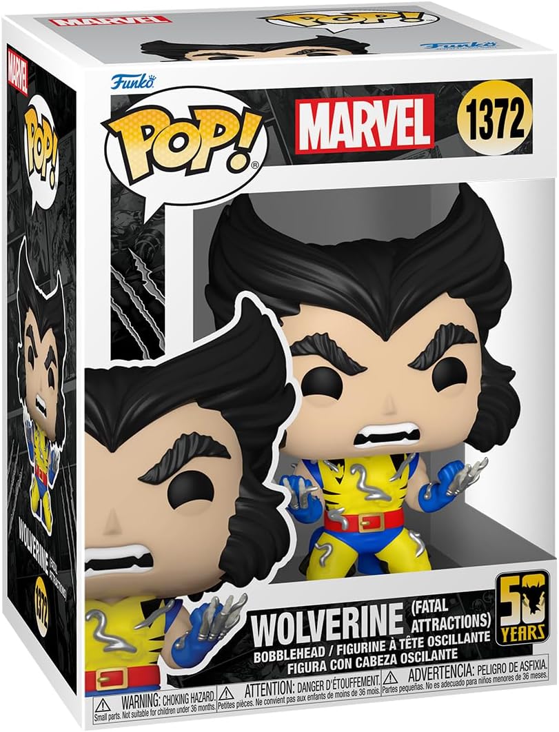 Funko Pop! - Marvel Wolverine 50th Ultimate Wolverine With Adamantium  X-Men #1372