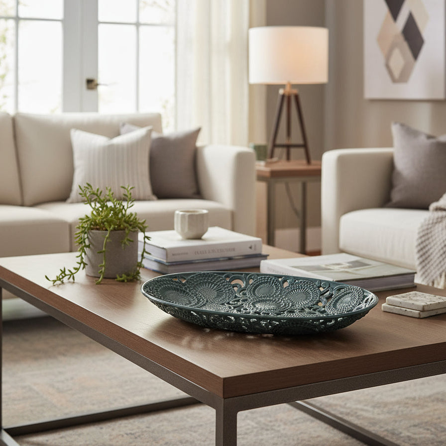 Henriette - Piatto Ovale Linea Kyoto - D17660