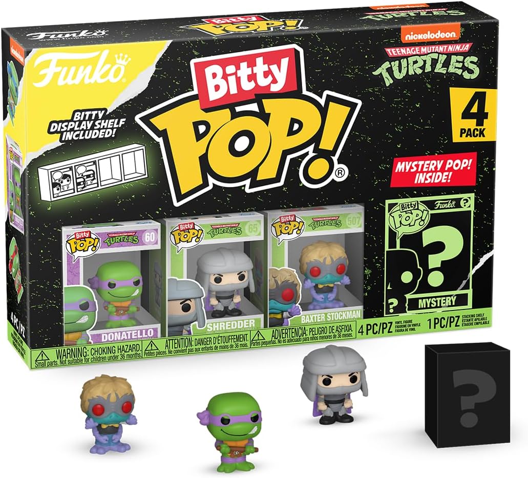 Funko Bitty Pop! - Teenage Mutant Ninja Turtles 4 Pack
