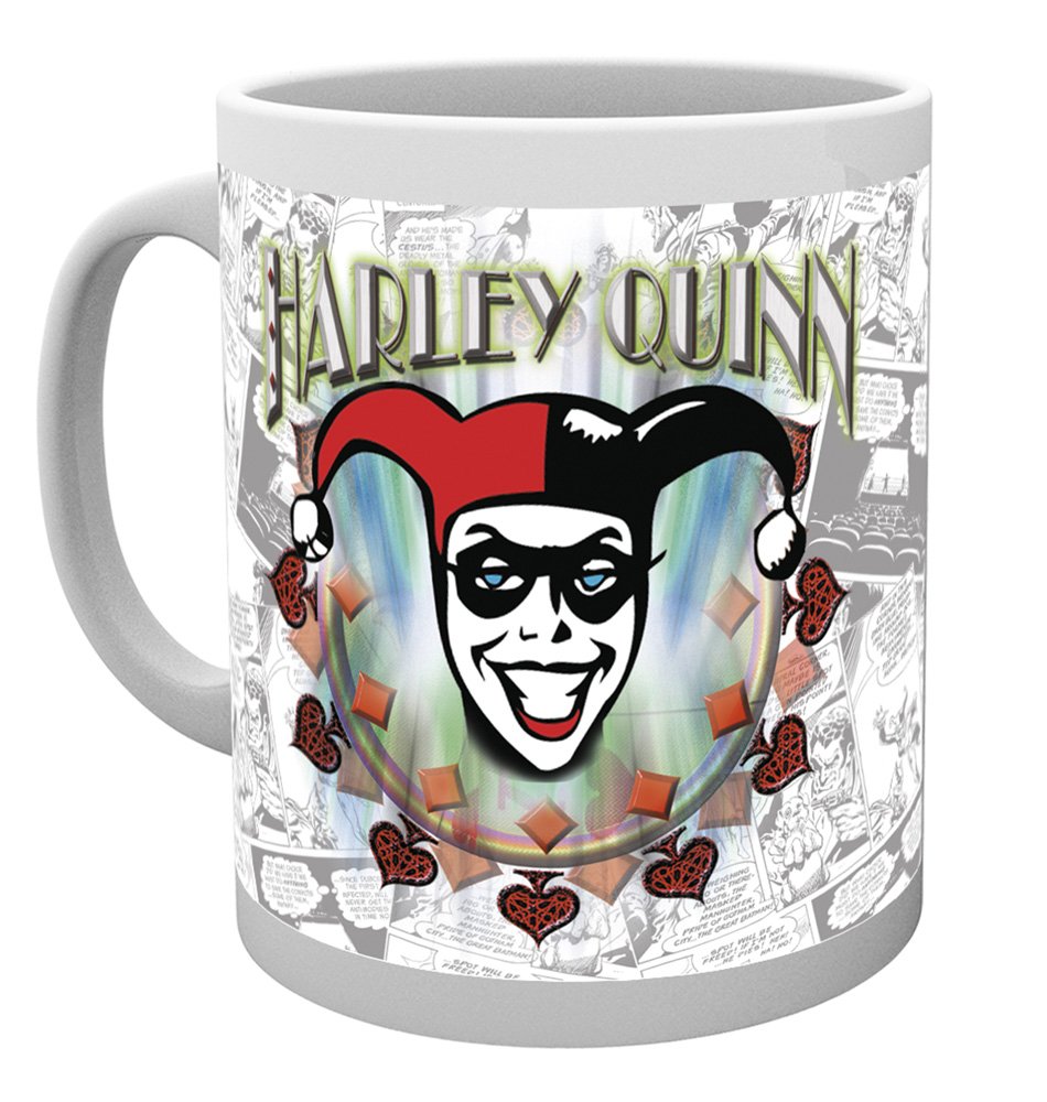 GB Eye - Batman Harley Quinn Logo Tazza Ceramica 315Ml